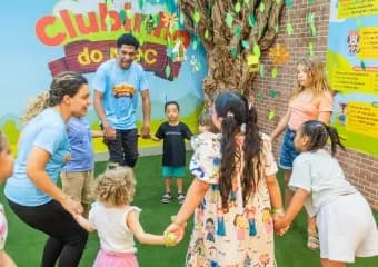 Fotos do lançamento do Clubinho