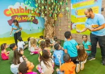 Fotos do lançamento do Clubinho