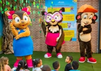 Fotos do lançamento do Clubinho